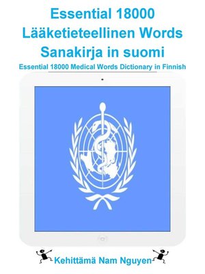 cover image of Essential 18000 Lääketieteellinen Words Sanakirja in suomi